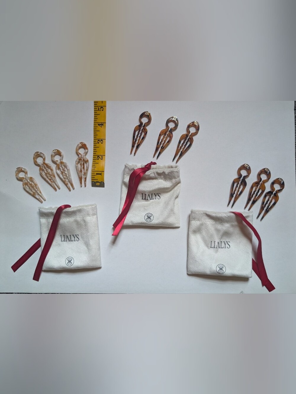 Lialys Prestige Hairpins - Lot Of 3 Sets. 10 Hairpins Total